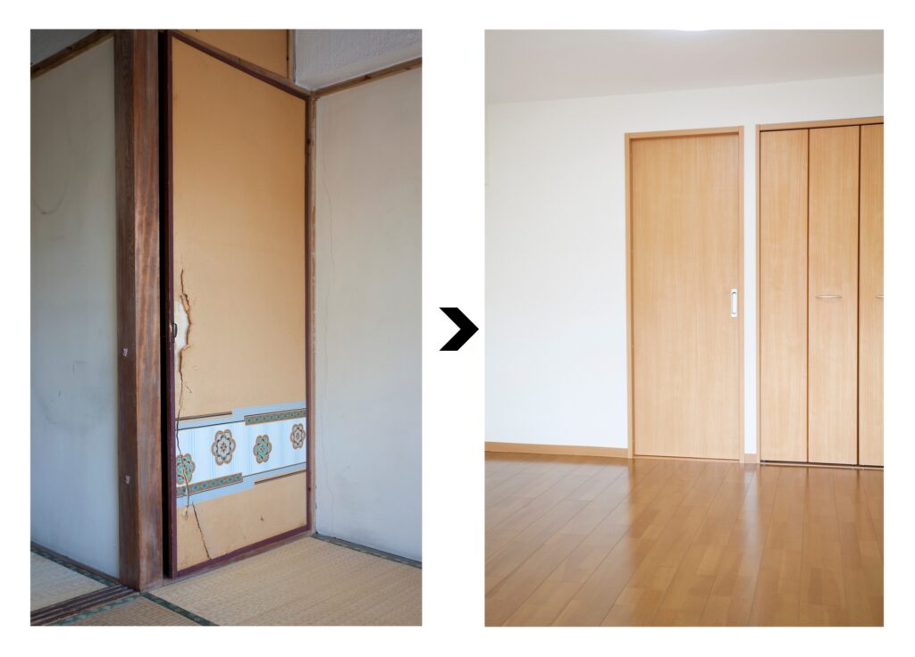 rénovation chambre